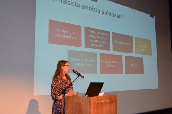 Hankekoordinaattori Hanna Ruohola, Satakylät ry