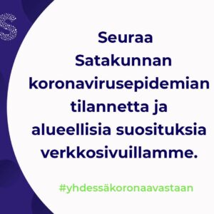 Satasairaalan koronatilanneraportti 9.10. klo 17