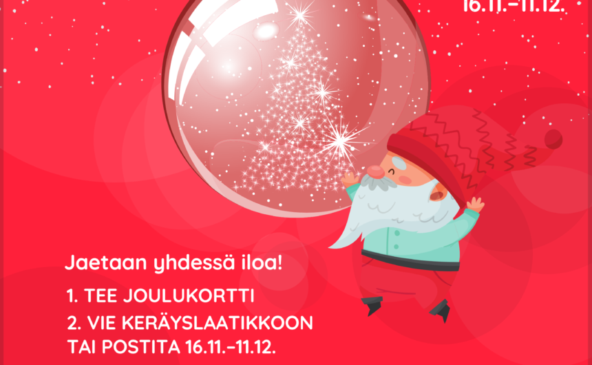 Joulupostia ikäihmisille kampanja