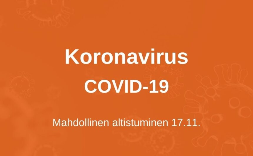 korona altistuminen 17.11.