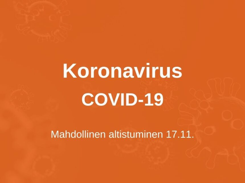 korona altistuminen 17.11.