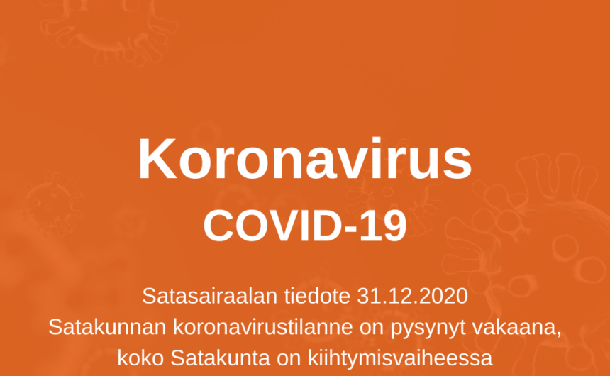 Satasairaala tiedottaa koronatilanteesta 31.12.2020