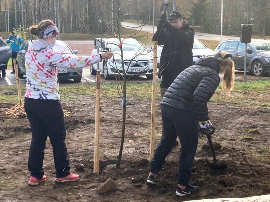 Honkajoen lukion ympäristökasvatusideat esillä kansainvälisessä Geopark-konferenssissa