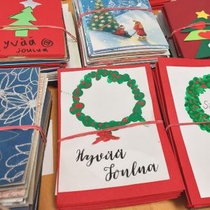 Joulupostia ikäihmisille -kampanja keräsi Kankaanpäässä peräti 705 joulukorttia