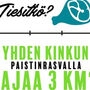 Osallistu Kinkkutemppuun ja kierrätä paistinrasvat