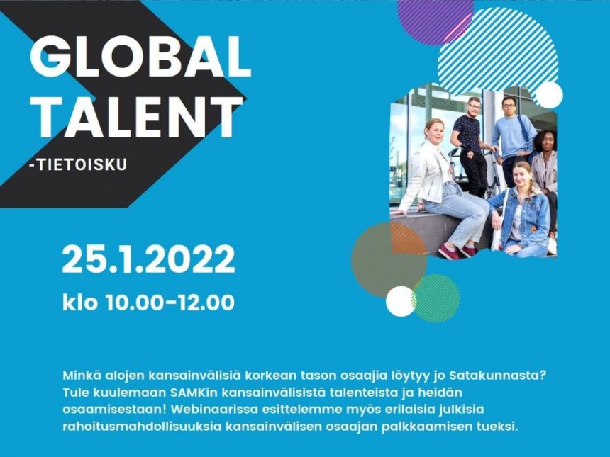 Global Talent -tietoisku yrityksille 25.1.