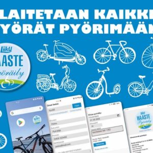 Kankaanpää mukana 1.5. startanneessa Haastepyöräily-kampanjassa