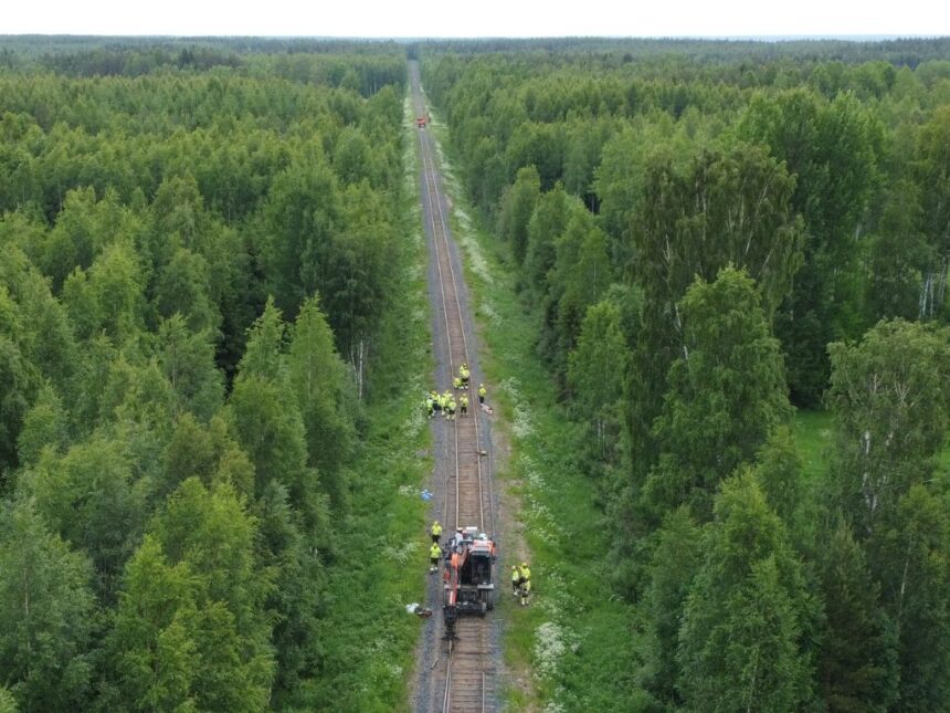 Kesän 2022 ratatyöt Niinisalo-Parkano rataosuudella