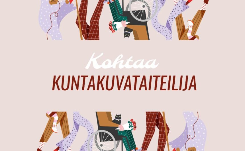 Kuntakuvataiteilija kohdattavissa kuukausittain erilaisissa työpajoissa