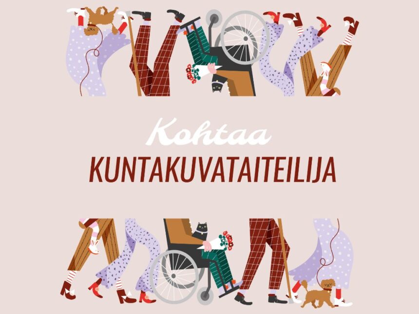 Kuntakuvataiteilija kohdattavissa kuukausittain erilaisissa työpajoissa