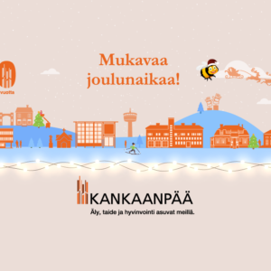 Kankaanpään kaupunki toivottaa mukavaa joulunaikaa!