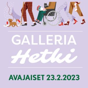 Kirjaston näyttelytilan nimeksi Galleria Hetki – avajaiset työpajojen merkeissä 23.2.
