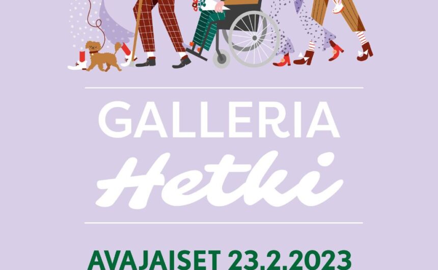 Kirjaston näyttelytilan nimeksi Galleria Hetki – avajaiset työpajojen merkeissä 23.2.
