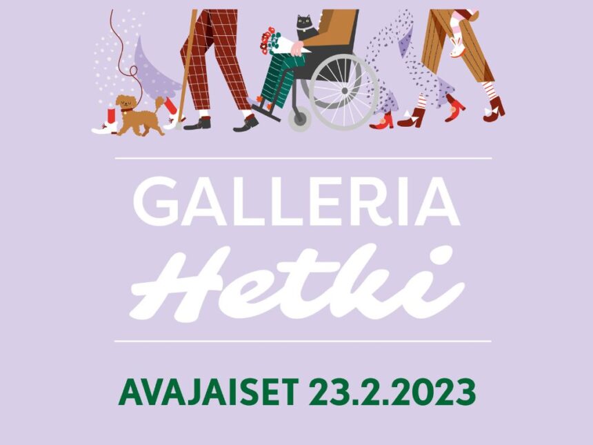 Kirjaston näyttelytilan nimeksi Galleria Hetki – avajaiset työpajojen merkeissä 23.2.