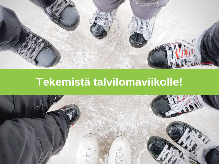 Liikuntapalvelujen vinkit talvilomaviikolle