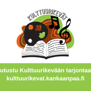 Tutustu Kulttuurikevään monipuoliseen tarjontaan!