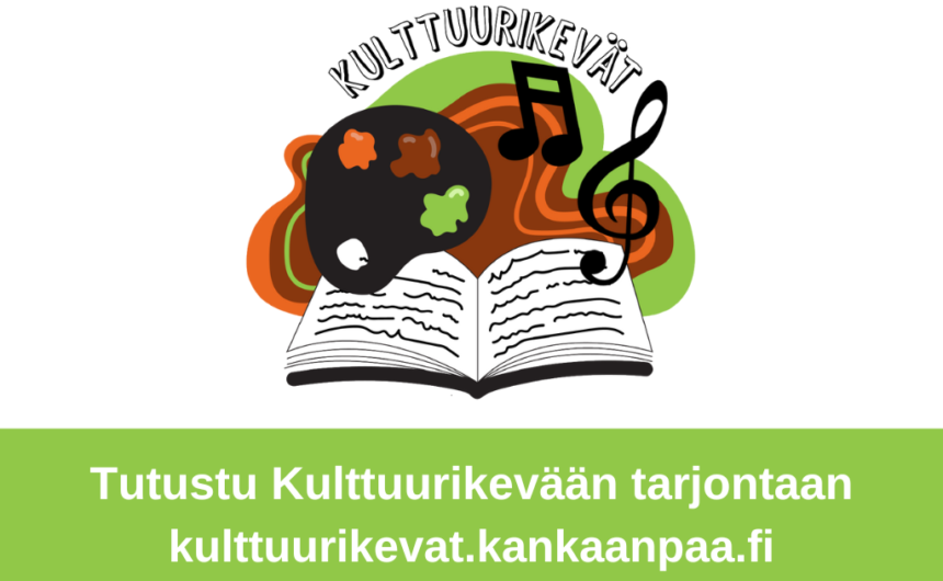 Tutustu Kulttuurikevään monipuoliseen tarjontaan!