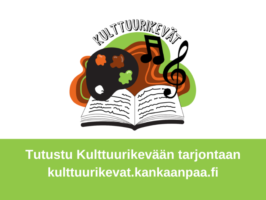 Tutustu Kulttuurikevään monipuoliseen tarjontaan!