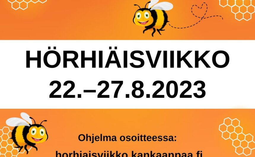 Hörhiäisviikko 22.-27.8.2023