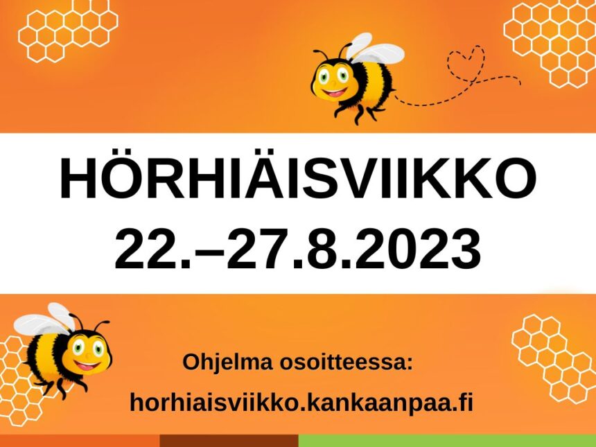 Hörhiäisviikko 22.-27.8.2023