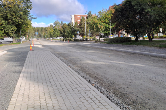 Paasikivenkatu suljetaan liikenteeltä asfaltoinnin takia 18.-20.9. ja 25.9.-28.9.