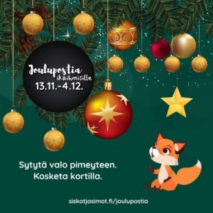 Kankaanpää jälleen mukana Joulupostia ikäihmisille -kampanjassa