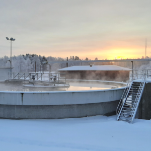 Jätevedenpuhdistamon saneeraus on käynnissä