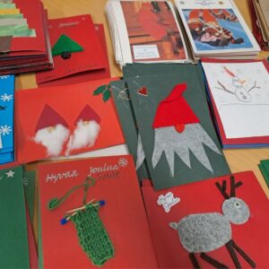 Joulupostia ikäihmisille -kampanja keräsi Kankaanpäässä ennätykselliset 761 joulukorttia