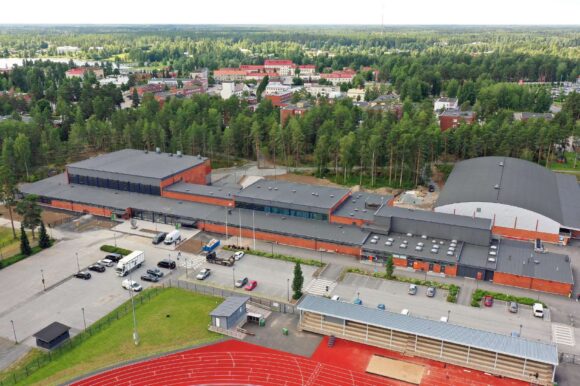 ilmakuva liikuntakeskuksesta