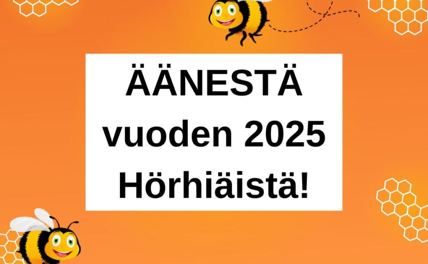 Vuoden 2025 Hörhiäistä voi äänestää 18. elokuuta asti