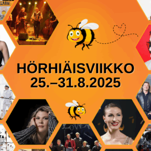 Kuvakollaasi Hörhiäisviikon esiintyjistä
