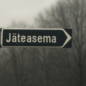 Kuvituskuva_Jateasema_kyltti Muutoksia Kooninkeitaan jäteasemalla asioinnissa kotitalouksille ja jätteiden pienerien tuojille