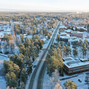 keskustaa_talvella_kuva_Martti_Tikka Kankaanpään kaupungin työhyvinvointi pysynyt vakaana – useissa kohdissa näkyy pientä myönteistä kehitystä