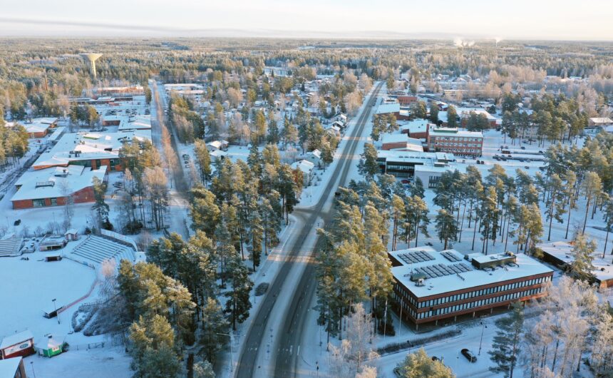 keskustaa_talvella_kuva_Martti_Tikka Kankaanpään kaupungin työhyvinvointi pysynyt vakaana – useissa kohdissa näkyy pientä myönteistä kehitystä