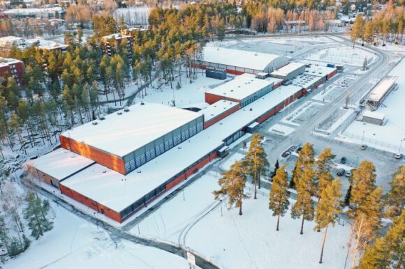 liikuntakeskus_kuva_Martti_Tikka ilmakuva liikuntakeskuksesta