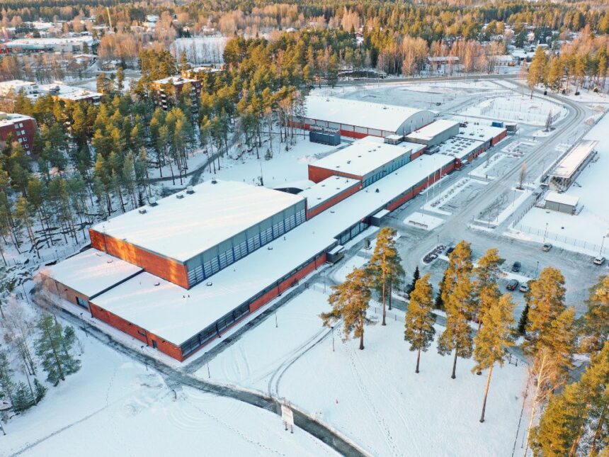 liikuntakeskus_kuva_Martti_Tikka ilmakuva liikuntakeskuksesta
