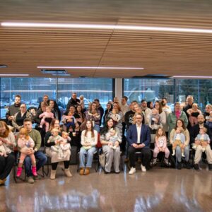 Vauvatapaaminen2026 2025 syntyneet vauvat perheineen