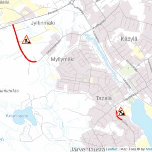 Asfalttityot_vk21-2026 Päällystystöitä Halmeenkadulla ja Opistonkadun kevyenliikenteen väylällä
