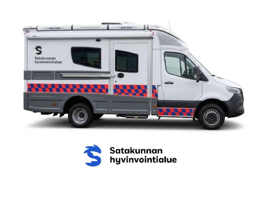 Terveyspalveluauto Tervetuloa tutustumaan Satakunnan hyvinvointialueen terveyspalveluautoon Honkajoelle 19. toukokuuta 2026