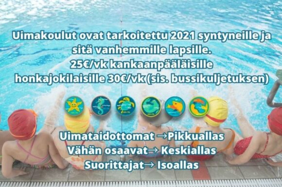 Uimakoulut2026 Kesän 2026 uimakouluihin ilmoittautuminen alkaa keskiviikkona 13. toukokuuta