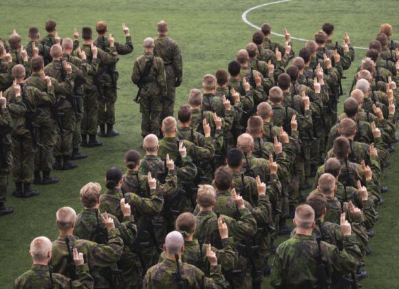Sotilasvala- ja sotilasvakuutustilaisuus Kankaanpään keskustassa 14. elokuuta