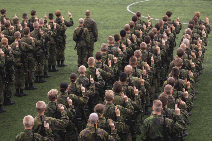 PORPR_vala-ja-vakuutustilaisuus_PURANEN16082024 Sotilasvala- ja sotilasvakuutustilaisuus Kankaanpään keskustassa 14. elokuuta
